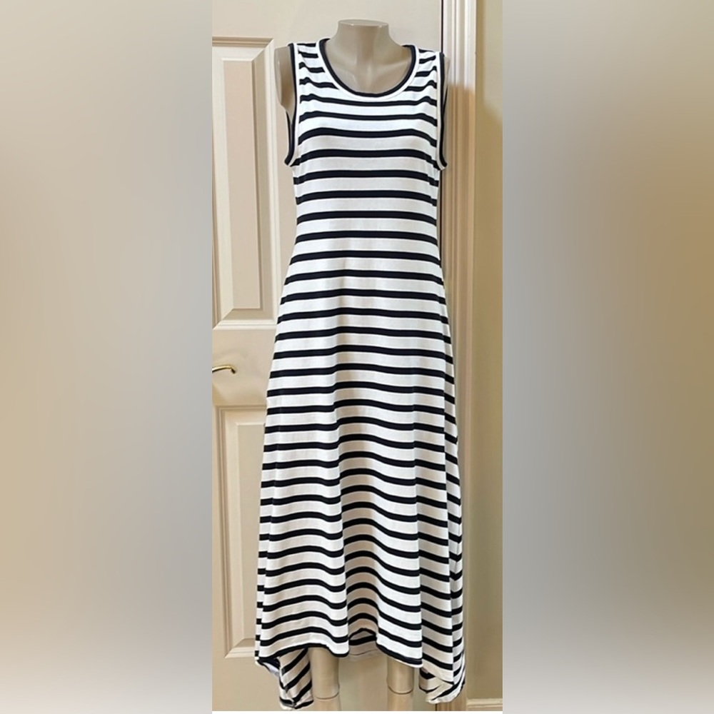 J. Crew asymmetrical maxi dress